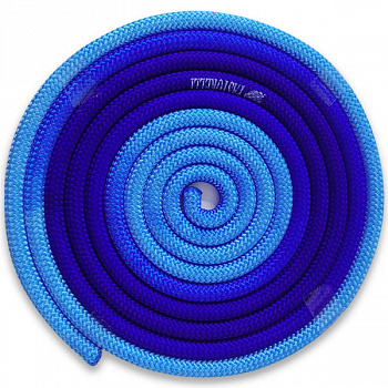 Скакалка гимнастическая PASTORELLI MULTICOLOR модель New Orleans 04259 синий электрик-голубой