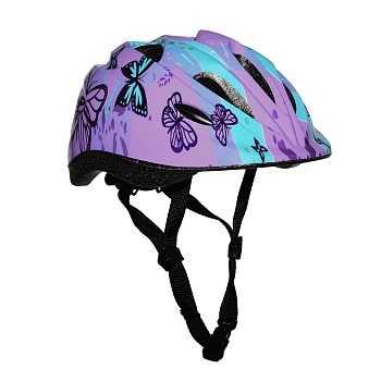 Шлем детский Butterfly с регулировкой размера, фиолетовый