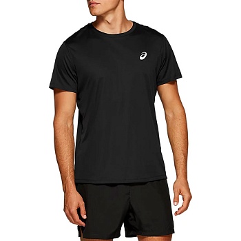 Футболка мужская беговая Asics Core Ss Top Black, 2011C341-001, черная