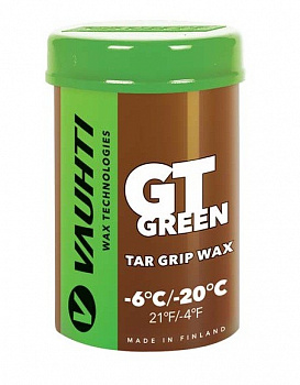 Мазь держания VAUHTI GT Green (-6°С -20°С) 45 г. EV-367-GTG в магазине Спорт - Пермь