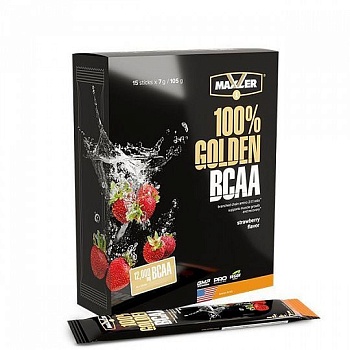 Maxler 100% Golden BCAA, 7 грамм в магазине Спорт - Пермь