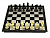 Шахматы магнитные + шашки дорожные, код 3810-B