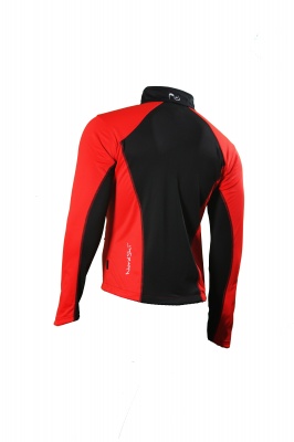 Разминочная куртка Nordski Premium Red/Black NSM 443900 в магазине Спорт - Пермь