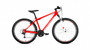 Велосипед Forward APACHE 27,5 1.0, красный/белый, рама: 19"