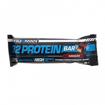 IRONMAN батончик 32 Protein - 50 грамм в магазине Спорт - Пермь