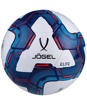 Мяч футбольный Jogel Elite, размер 5, белый/синий/красный УТ-00016942