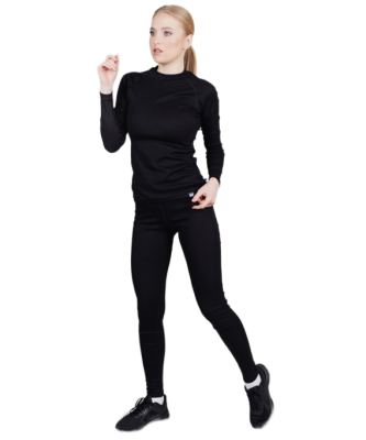 Nordski Warm комплект термобелья женский black NSW399100