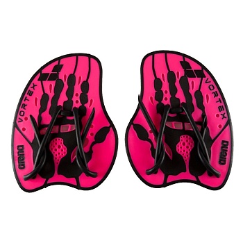 Лопатки для плавания ARENA VORTEX EVOLUTION HAND PADDLE 95232 095, размер M, pink-black в магазине Спорт - Пермь