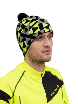 Шапка Fischer pompon PRINT (GR8250-103)