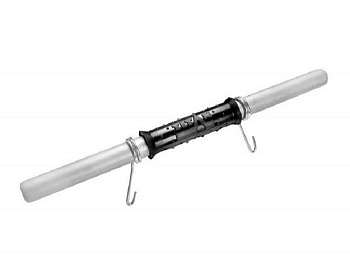 Гриф гантельный с обрезиненной ручкой Titan d-31 длина 40 см (замок пружина) в Магазине Спорт - Пермь