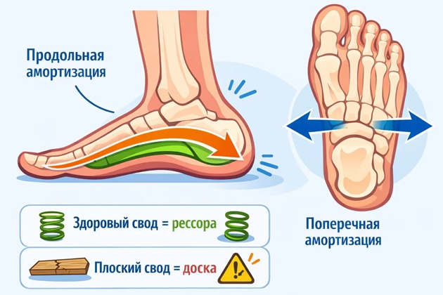 Почему кроссовки — самая важная часть беговой экипировки: амортизация начинается со стопы Почему кроссовки — самая важная часть беговой экипировки: амортизация начинается со стопы