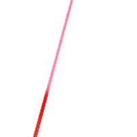Многоцветная палочка PASTORELLI Glitter. Цвет: красный, розовый, флуо-розовый с черным грифом, артикул: 02240