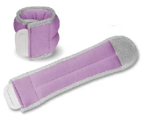 Утяжелители ИДЕАЛ 0,3 кг х 2 дробь неопрен сиреневый SM-408 в Магазине Спорт - Пермь