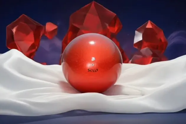 Художественная гимнастика: как выбрать мяч SOLO — обзор новинки