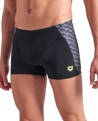 Мужские шорты Arena MONOGRAM SWIM SHORT, 009115 550, black-dark sage multi в магазине Спорт - Пермь