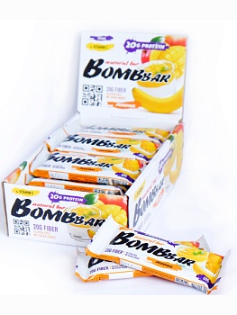 BOMBBAR - Протеиновый батончик неглазированный 60г, вкусы в ассортименте в магазине Спорт - Пермь