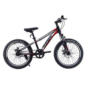 Велосипед Krypton Hyperion KH10DB, 24", 7 скоростей, синий/красный