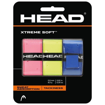 Овергрип Head Xtreme Soft 285104-МХ-11-TW, 3 штуки, ассорти