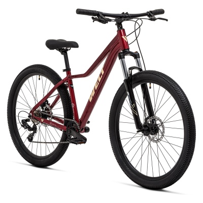 Велосипед Welt Bianca 1MD, 27", 7 скоростей (рама M-18), Grand Burgundy 2025 в Магазине Спорт - Пермь