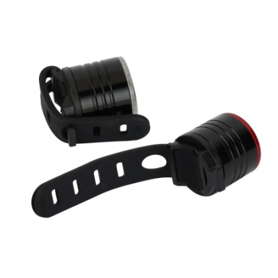 Набор фонарей передний и задний COMIRON "AS-08", корпус: алюминий, свет: LED, 200lm, 3 режима, CR2032x2, влагозащита, 80гр в Магазине Спорт - Пермь