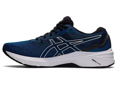 Кроссовки мужские для бега ASICS GT-1000 11, артикул 1011B354-400, цвет  Lake Drive/Black в Магазине Спорт - Пермь