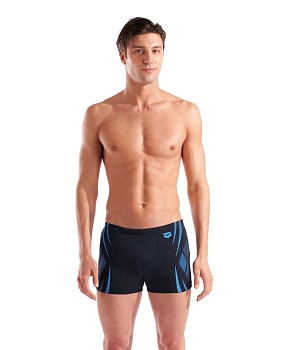 Мужские плавки-шорты Arena POSEIDONIA SWIM SHORT, 009074 508, black-turquoise в магазине Спорт - Пермь