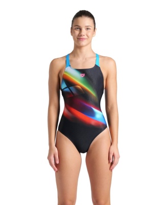 Купальник женский для плавания Arena Diagonals Swim Pro Back 008552 в магазине Спорт - Пермь