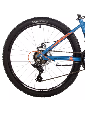 Велосипед NOVATRACK EXTREM TY200, (24AHD.EXTREME.13BL4), 24",21 скорость,(рама 13), синий в Магазине Спорт - Пермь