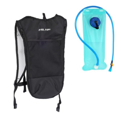 Рюкзак с диспенсером спортивный ESLNF отсек для воды на молнии, с карманом-сеткой, Гидратор, Размер 47х22х1.5см в Магазине Спорт - Пермь
