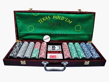 Набор для игры в покер Texas Holdem 500 (09295)