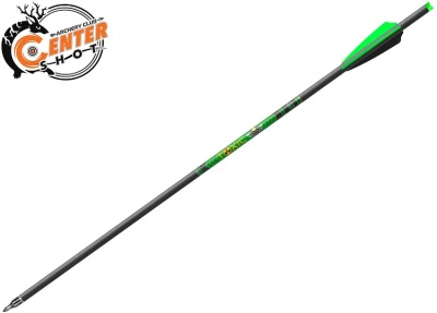 Стрела арбалетная карбоновая Centershot Toxic 20" Half Moon Nock (CSTJ-C04002FC)