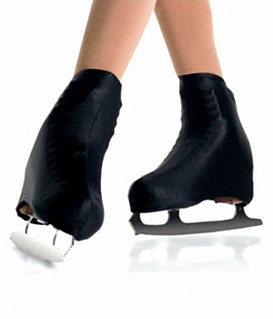 Чехлы на коньки (ботинки) из термобифлекса CHERSASPORT, черные