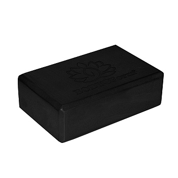 Блок для йоги Body Form BF-YB02, 22,5х15х7,5 см, черный в Магазине Спорт - Пермь