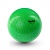 Мяч для художественной гимнастики Verba Sport, цвет: зеленый с блестками