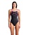 Купальник женский Arena GRAPHIC SWIM PRO, 9024 590, black-shocking pink в магазине Спорт - Пермь