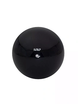 Мяч для художественной гимнастики глянцевый Solo «Черный» BGLN-109