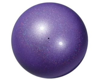 Мяч для художественной гимнастики Sasaki М-207MBRM Meteor Ball, 17 см, цвет PP Purple - фиолет