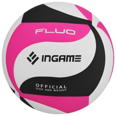 Мяч волейбольный Ingame Fluo цвет: неон, размер 5