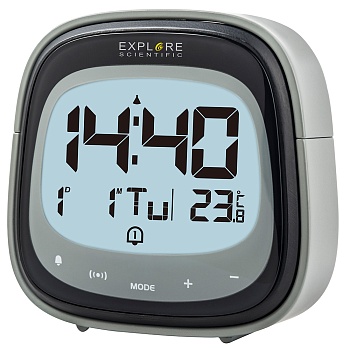 Часы цифровые Explore Scientific Dual с будильником, черные в магазине Спорт - Пермь