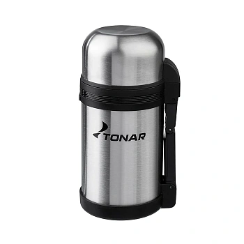 Термос TONAR 1000ML HS.TM-010 (дополнительная пласт.чашка, скл.ручка, ремень)