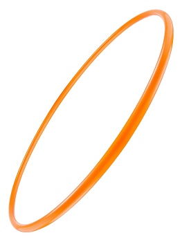 Обруч гимнастический Verba Sport оранжевый