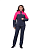 Горнолыжный костюм женский TAYGERR Грация, цвет: черно-розовый (2021-3) в магазине Спорт - Пермь