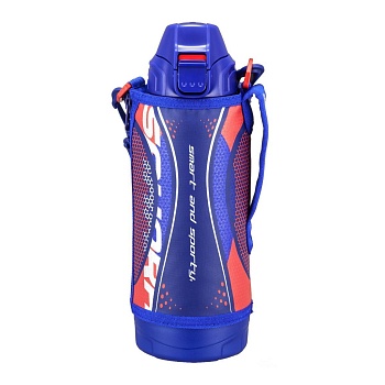 Термос спортивный Tiger MВО-H080, 0,8л, Blue - синий