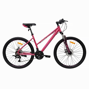 Велосипед COMIRON SAKURA, 26", 21 скорость, (17 рама), розовый