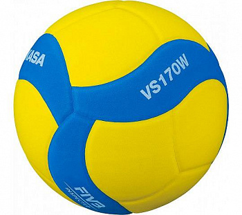 Мяч волейбольный Mikasa VS170W-Y-BL, 5 размер