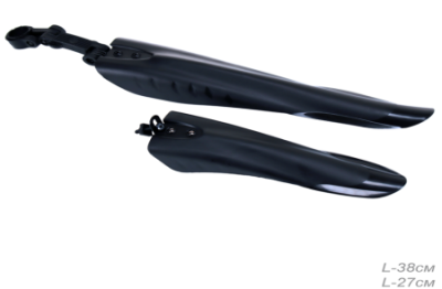 Крылья для велосипеда для колёс на 20-24". COMIRON Aero-Flow. комплект 2 шт. Цвет: Черный в Магазине Спорт - Пермь