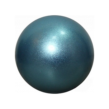 Мяч для художественной гимнастики Sasaki M-207-F Металлик, SKBU- голубой