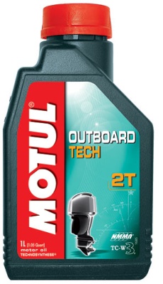 Масло моторное Motul Outboard TECH 2T, 1л