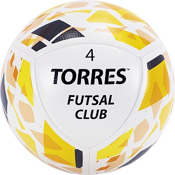 Мяч для футзала TORRES FUTSAL CLUB FS32084, размер 4