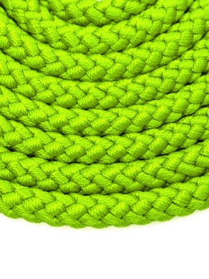 Скакалка гимнастическая Verba FLUORA, 3м, зеленый неон